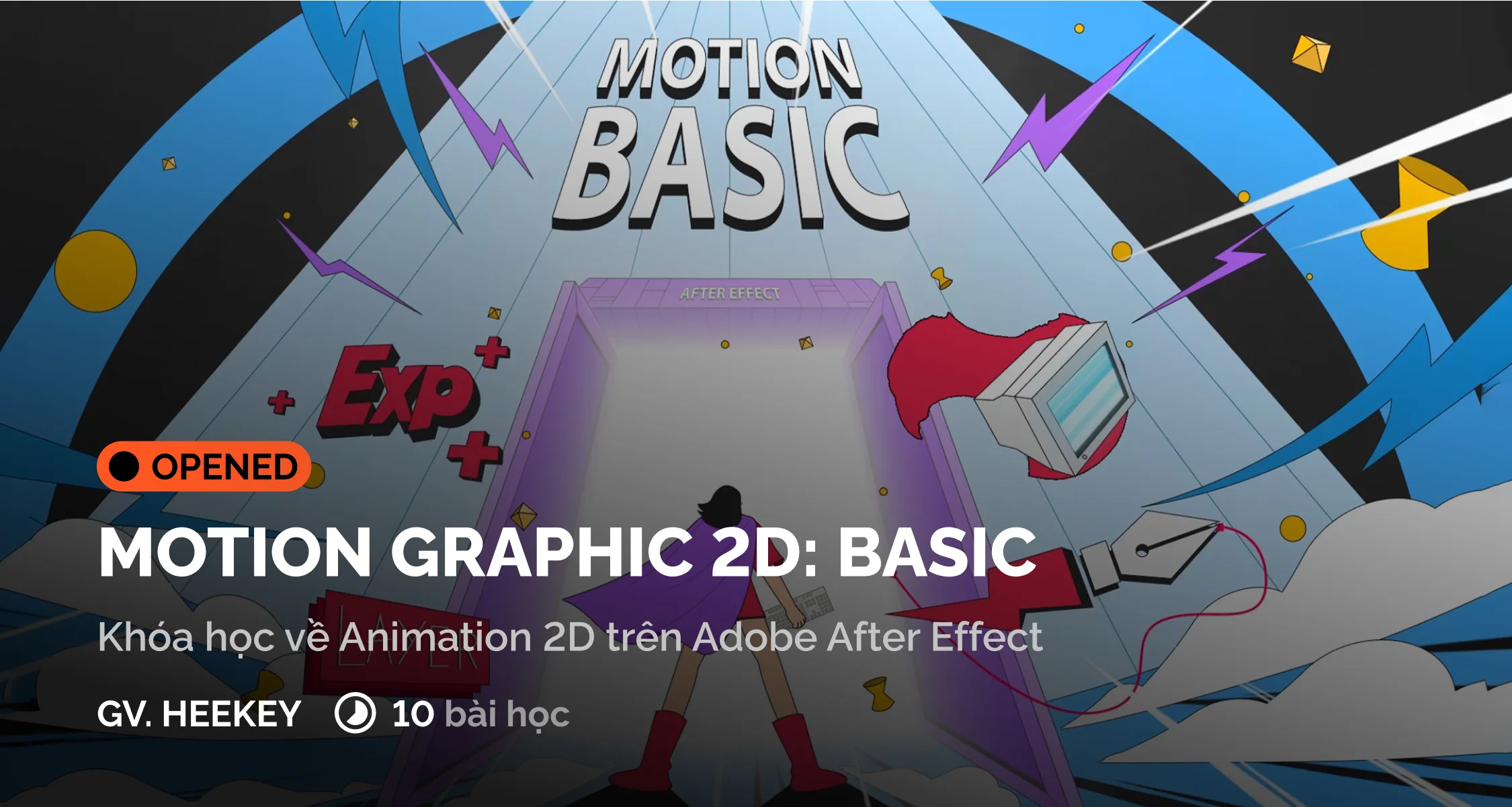 Khóa Học Motion Graphic 2d Basic Cùng Digiart Academy