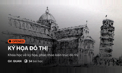 Khóa Học Ký Hoạ Kiến Trúc Đô Thị Cùng Digiart Academy
