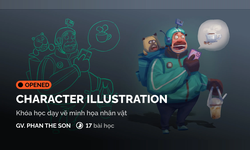 Khóa Học Illustration: Character Cartoon Cùng Digiart Academy