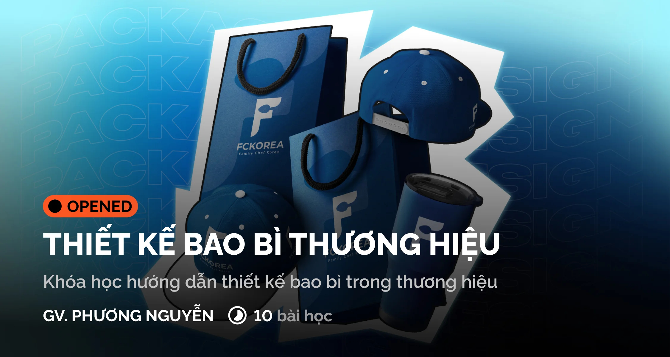 Khóa Học Thiết Kế Bao Bì Thương Hiệu Cùng Digiart Academy