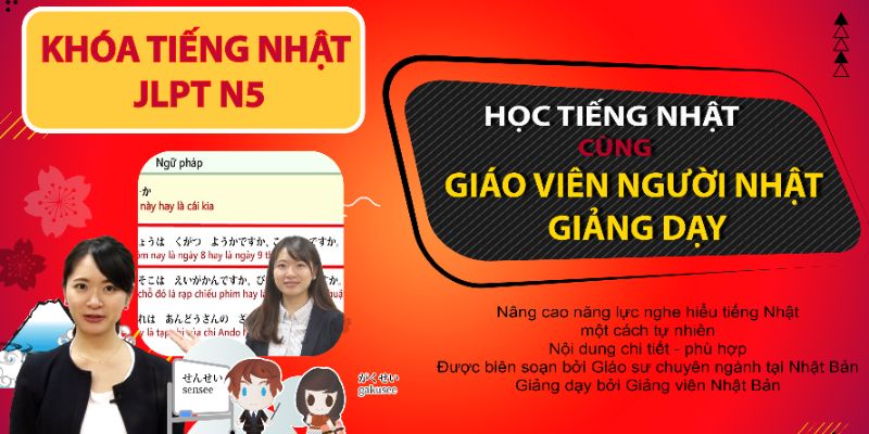 Khóa Học Tiếng Nhật Online - Khóa JLPT N5