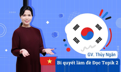 Khóa Học Cách Giải Đề Đọc Tiếng Hàn Topik 2