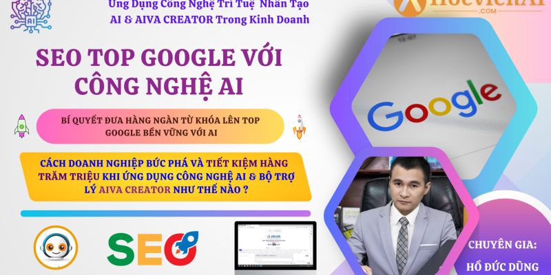 Khóa Học Seo Top Google Với Công Nghệ AI
