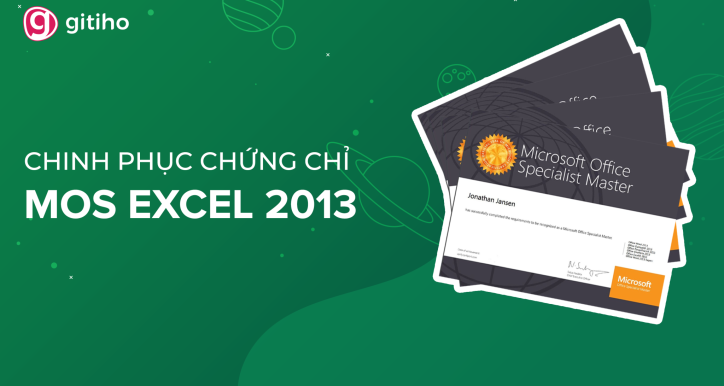 Khóa học MOSE: Chinh phục MOS Excel 2013 cùng Nimbus