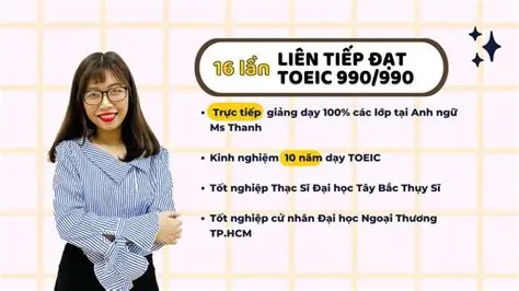 Khóa Học Toeic Ms Thanh – Ngữ Pháp, Chiến Thuật & ETS Practice