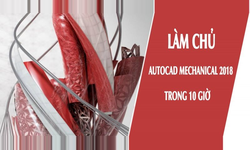 Khóa Học Làm Chủ Autocad Mechanical 2018 Trong 10 Giờ