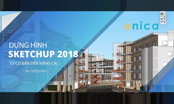 Khóa Học Dựng Hình Sketchup 2018 Từ Cơ Bản Đến Nâng Cao
