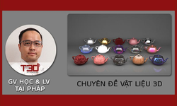 Khóa Học Chuyên Đề Vật Liệu Render 3d