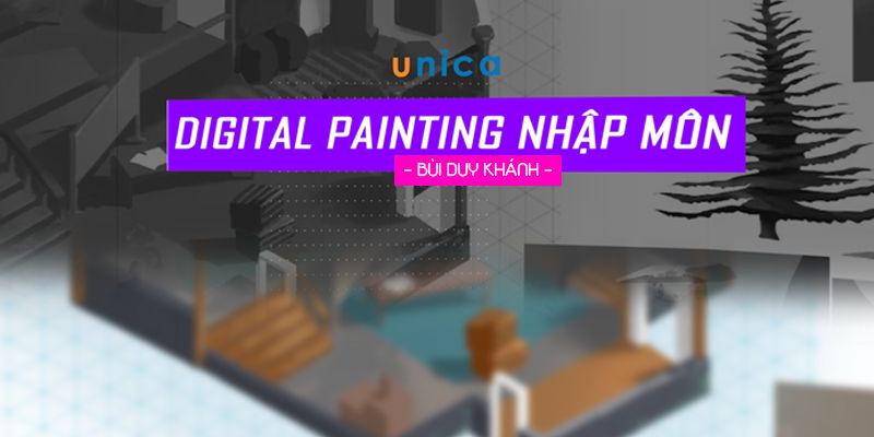 Khóa Học Digital Painting Nhập Môn (vẽ Môi Trường)