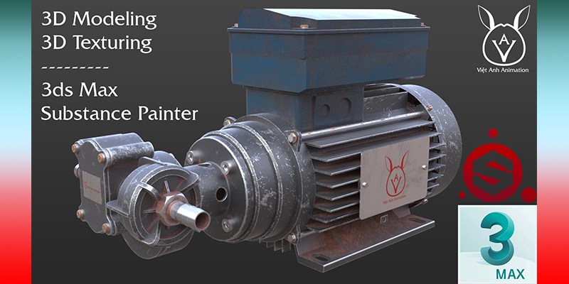 Khóa Học Dựng Hình 3d Model Với 3ds Max & Substance Painter