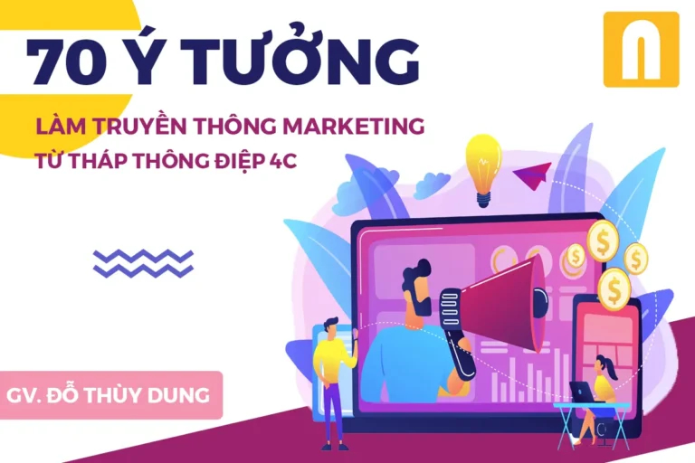 Khóa Học 70 Ý Tưởng Làm Truyền Thông Marketing Từ Tháp Thông Điệp 4c