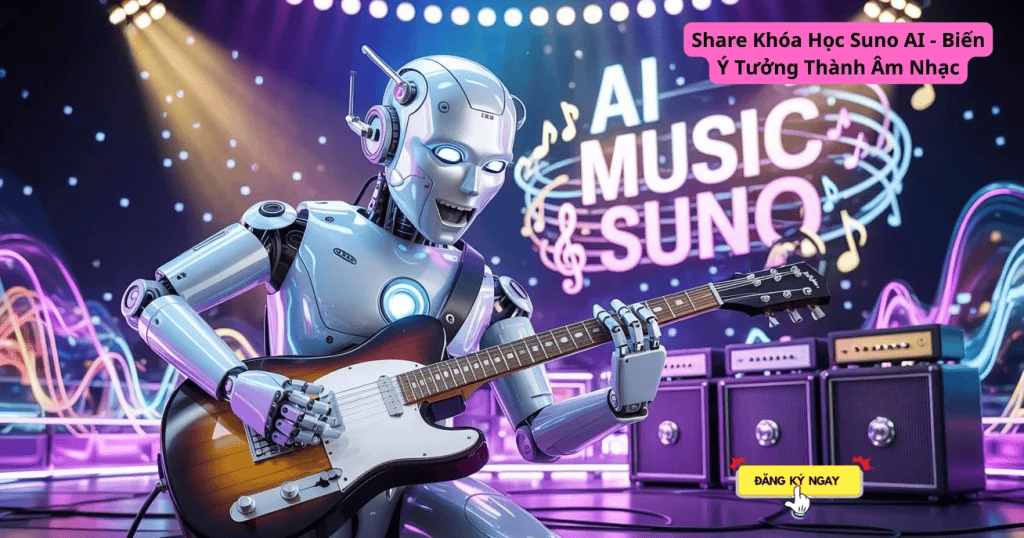 Khóa Học Suno AI – Biến Ý Tưởng Thành Âm Nhạc
