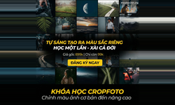 Khóa Học Cropfoto – Chỉnh Màu Ảnh Từ Cơ Bản Đến Nâng Cao