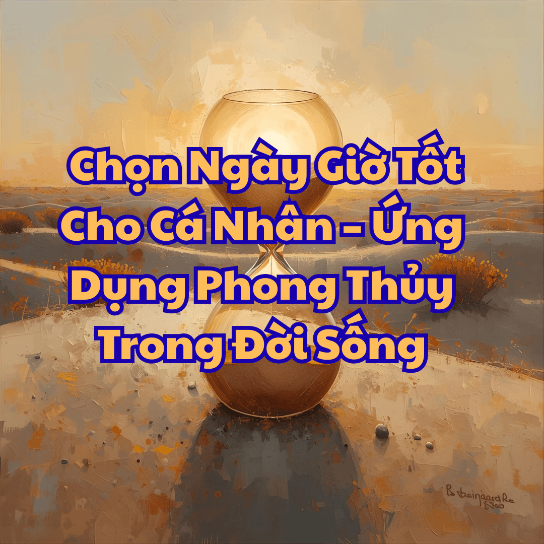 Khóa Học Chọn Ngày Giờ Tốt Cho Cá Nhân – Ứng Dụng Phong Thủy Trong Đời Sống