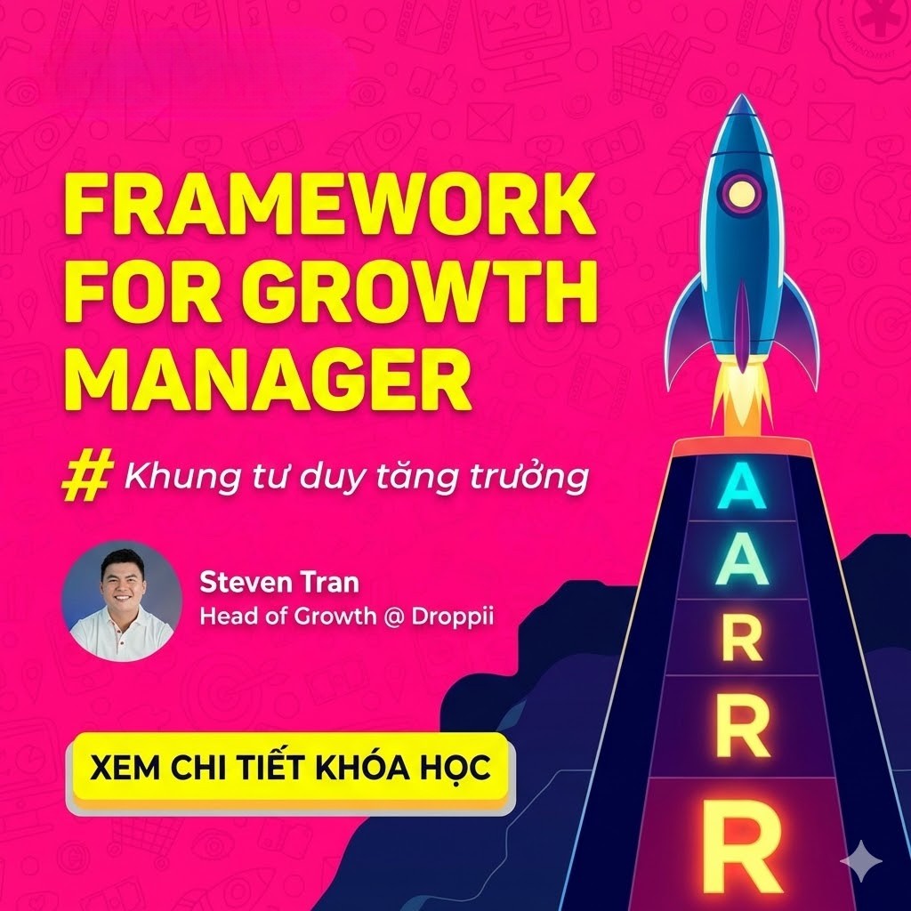 Khóa Học Framework For Growth Manager: Khung Tư Duy Tăng Trưởng