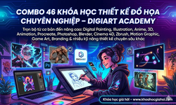 Combo 46 Khóa Học Thiết Kế Đồ Họa Chuyên Nghiệp Cùng Digiart Academy