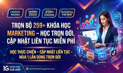 Trọn Bộ 259+ Khóa Học Marketing – Học Trọn Đời, Cập Nhật Liên Tục Miễn Phí