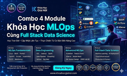 Combo 4 Module Khóa Học Mlops Cùng Full Stack Data Science