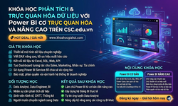 Khóa Học Phân Tích & Trực Quan Hóa Dữ Liệu Với Power BI Cơ Bản Và Nâng Cao Trên Csc.edu.vn