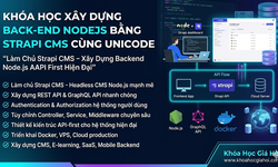 Khóa Học Xây Dựng Back-End Nodejs Bằng Strapi CMS Cùng Unicode