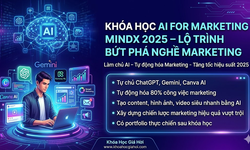 Khóa Học AI For Marketing MindX 2025 – Lộ Trình Bứt Phá Nghề Marketing