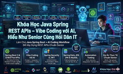 Khóa Học Java Spring REST APIs – Vibe Coding với AI, Hiểu Như Senior Cùng Hỏi Dân IT