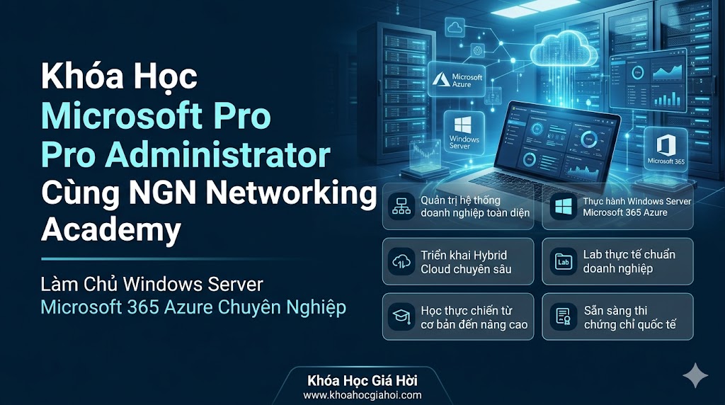 Khóa Học Microsoft Pro Administrator Cùng NGN Networking Academy