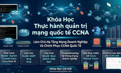 Khóa Học Thực hành quản trị mạng quốc tế CCNA