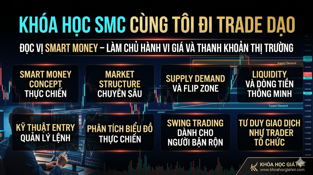 Khóa Học Smc Cùng Tôi Đi Trade Dạo