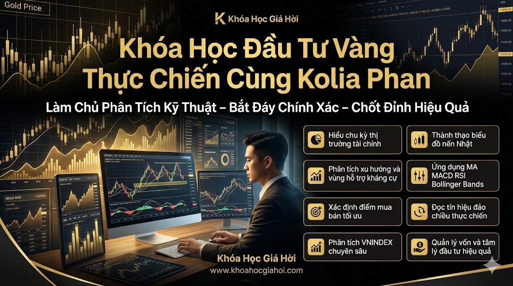 Khóa Học Đầu Tư Vàng Thực Chiến Cùng Kolia Phan