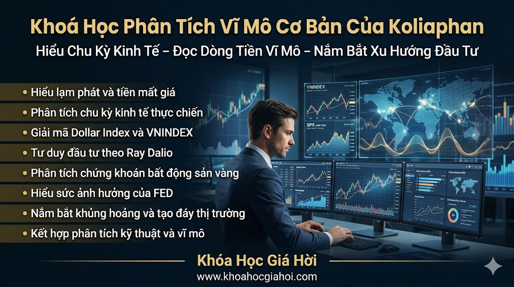 Khoá Học Phân Tích Vĩ Mô Cơ Bản Của Koliaphan
