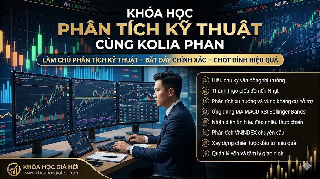 Khóa Học Phân Tích Kỹ Thuật Cùng Kolia Phan