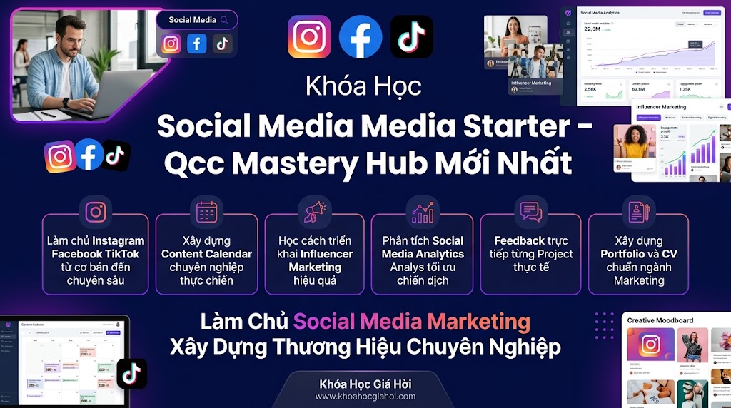Khóa Học Social Media Starter – Qcc Mastery Hub Mới Nhất
