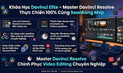 Khóa Học Davinci Elite – Master Davinci Resolve Thực Chiến 100% Cùng Seankang Mvp