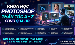 Khóa Học Photoshop Thần Tốc A - Z Cùng Quạ HD