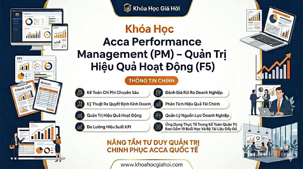 Khóa Học Acca Performance Management (PM) – Quản Trị Hiệu Quả Hoạt Động (F5)