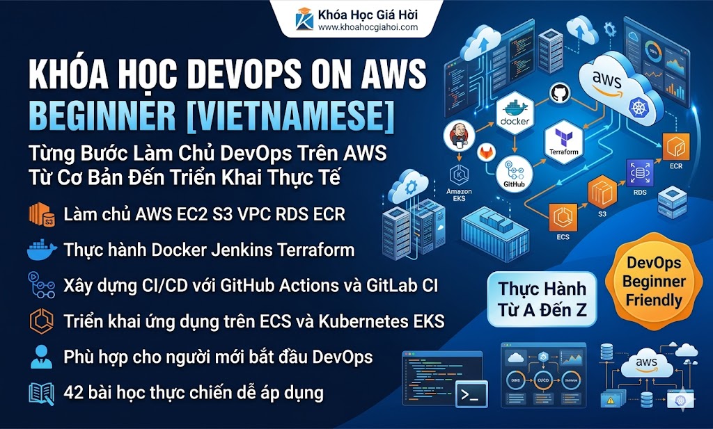 Khóa Học DevOps On AWS Beginner [Vietnamese]