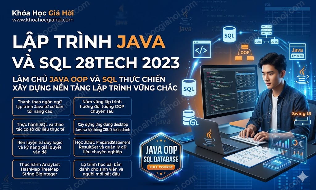 Lập Trình Java Và Sql 28Tech (2023)