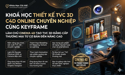 Khoá Học Thiết Kế Tvc 3D C4d Online Chuyên Nghiệp Cùng Keyframe