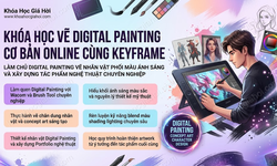 Khóa Học Vẽ Digital Painting Cơ Bản Online Cùng Keyframe