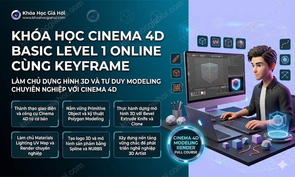 Khoá Học After Effects Hiệu Ứng Motion Cùng Keyframe