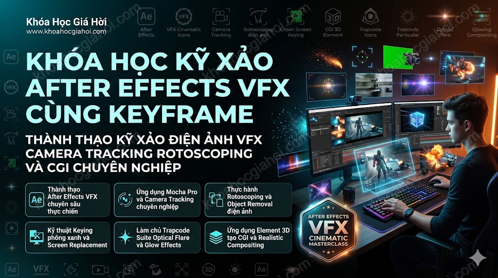 Khóa Học Kỹ Xảo After Effects Vfx Cùng Keyframe