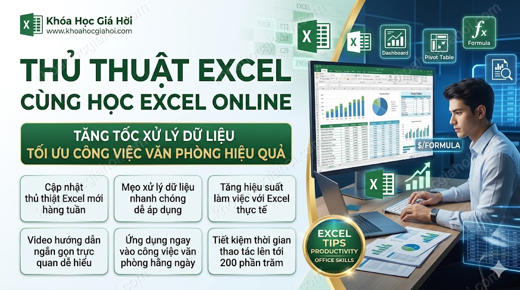 Thủ Thuật Excel Cùng Học Excel Online
