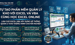 Tự Tạo Phần Mềm Quản Lý Kho Với Excel Và Vba Cùng Học Excel Online