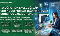 Tự Động Hóa Excel Với Lập Trình Vba Cho Người Mới Bắt Đầu Cùng Học Excel Online