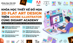 Khóa Học Thiết Kế Đồ Họa 2D : Flat Art Design Trên Adobe Illustrator Cùng Digiart Academy