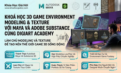 Khoá Học 3D Game Environment Modeling & Texture Với Maya Và Adobe Substance Cùng Digiart Academy