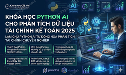 Khóa Học Python AI Cho Phân Tích Dữ Liệu Tài Chính Kế Toán 2025
