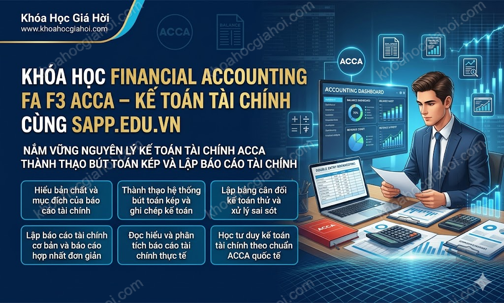 Khóa Học Financial Accounting (FA/F3) Acca – Kế Toán Tài Chính Cùng Sapp.edu.vn