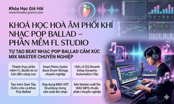 Khoá Học Hoà Âm Phối Khí - Nhạc Pop Ballad - Phần Mềm Fl Studio